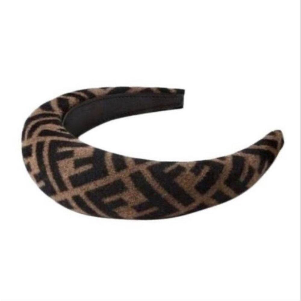 FENDI FF logo felt headband hair band - Picture 1 of 3